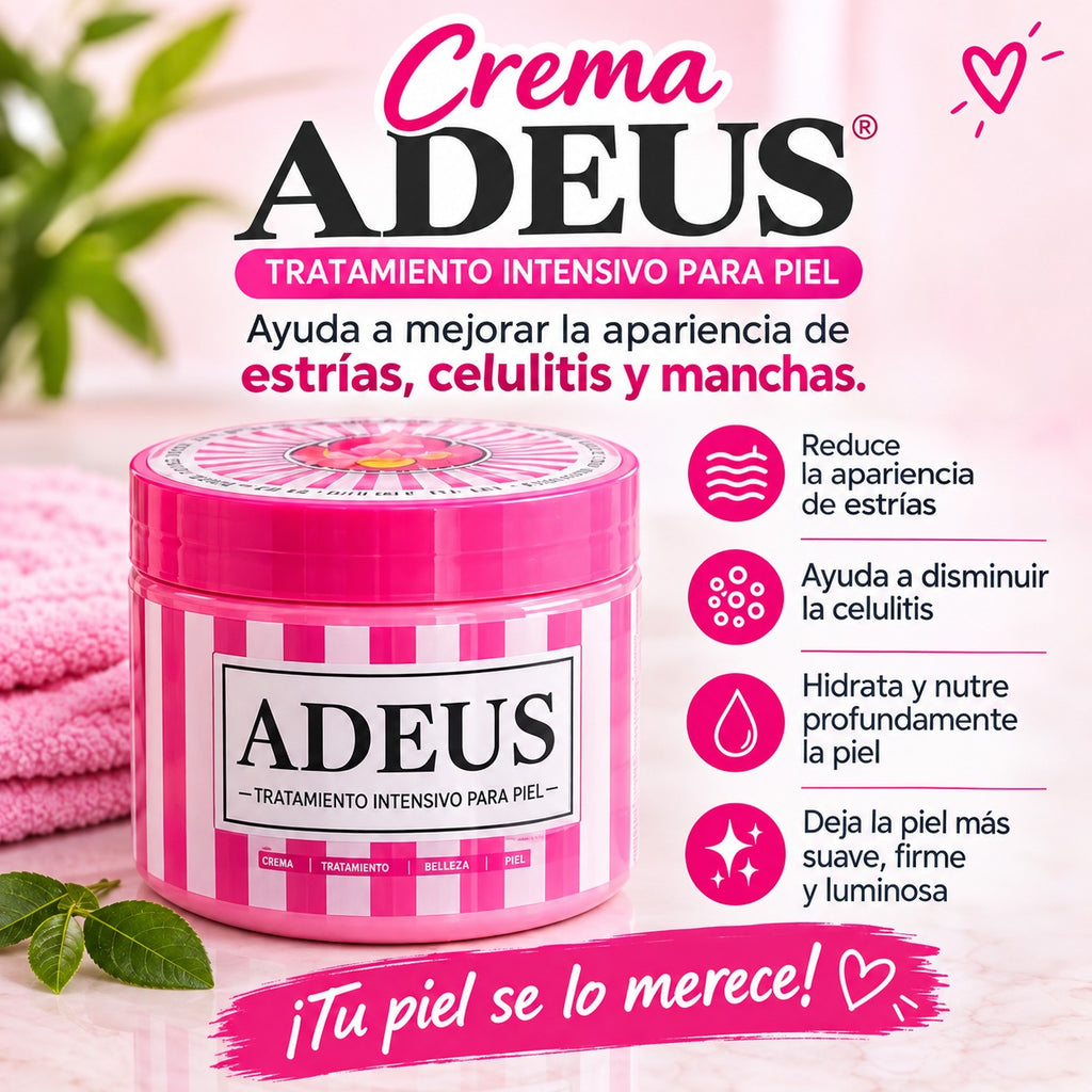 Crema Adeus Original – Hidratación Profunda 300g La crema que tu piel estaba esperando
