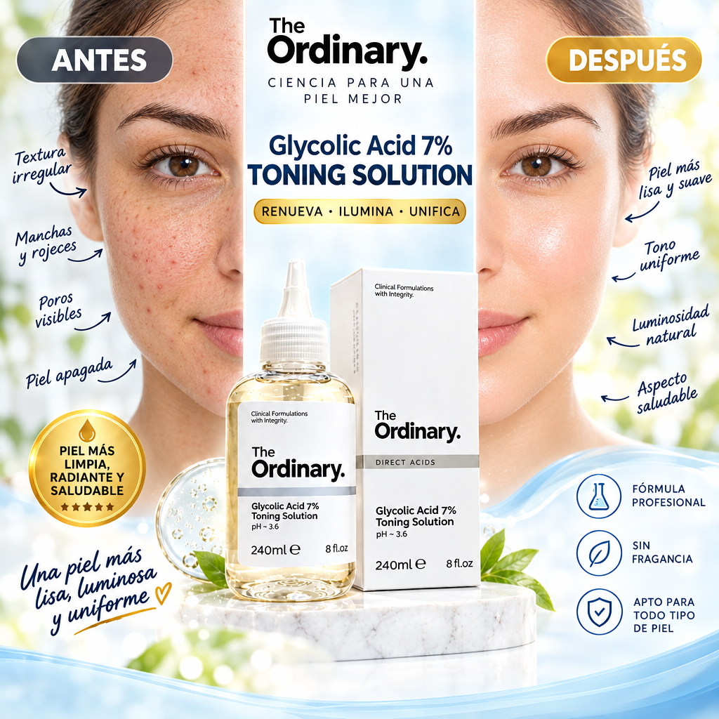 The Ordinary – Glycolic Acid 7% Toning Solution