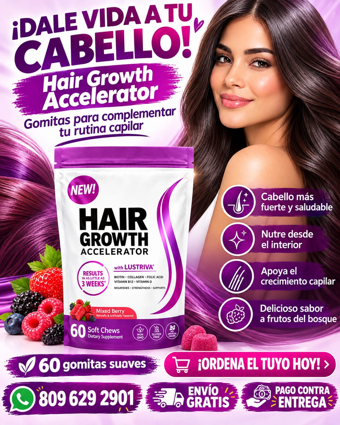 Hair Growth (Para el Crecimiento del Pelo)
